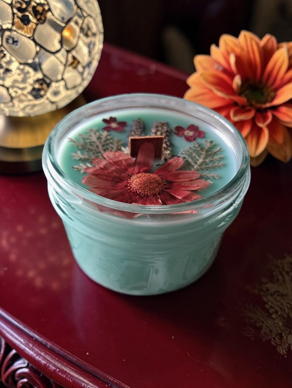 Hand Crafted , Wicked Worthy Wax, Rustic Love 8 oz candle - Picture 5 of 5